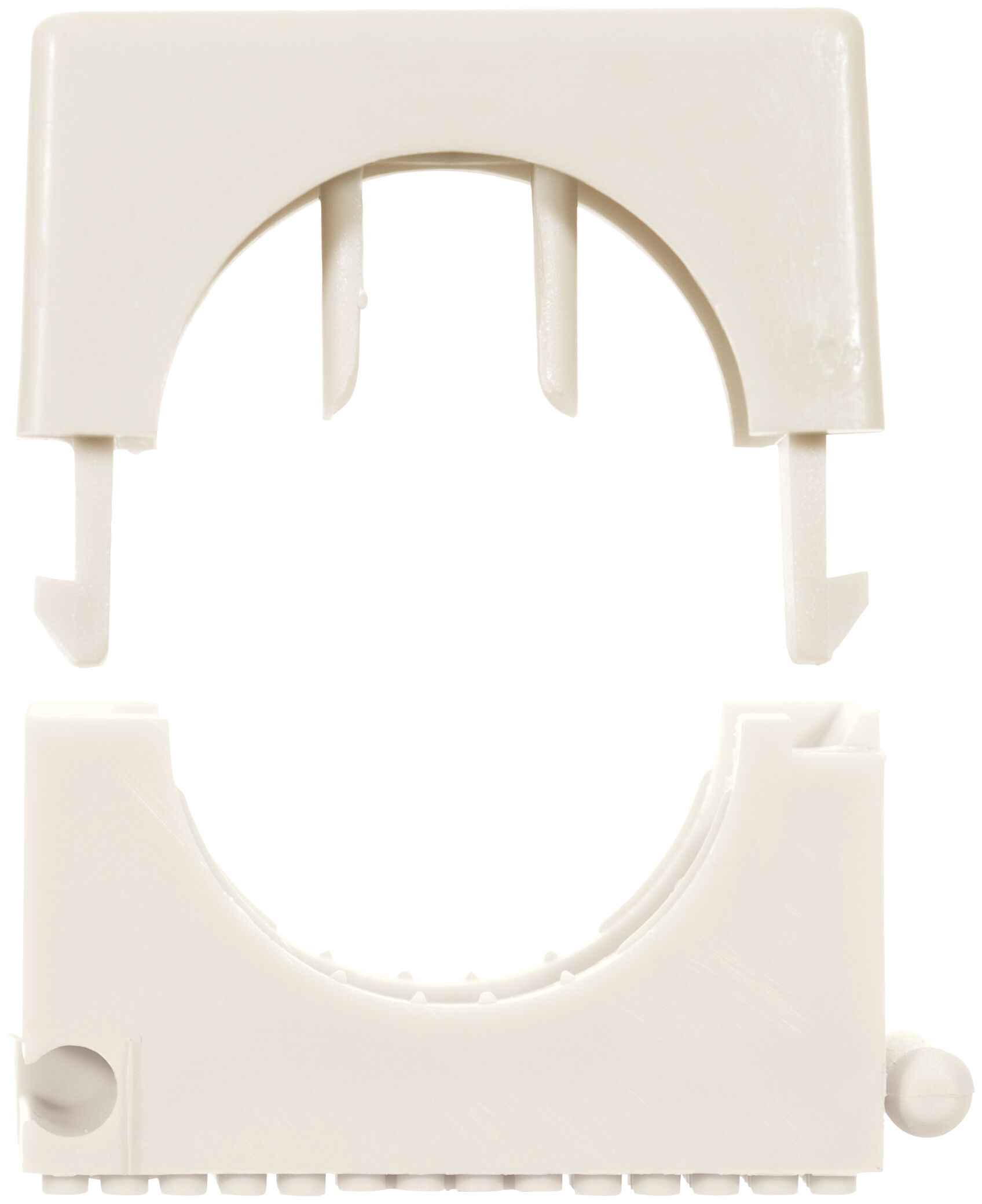 fischer Saddle clip SCH 812 Nylon transparent